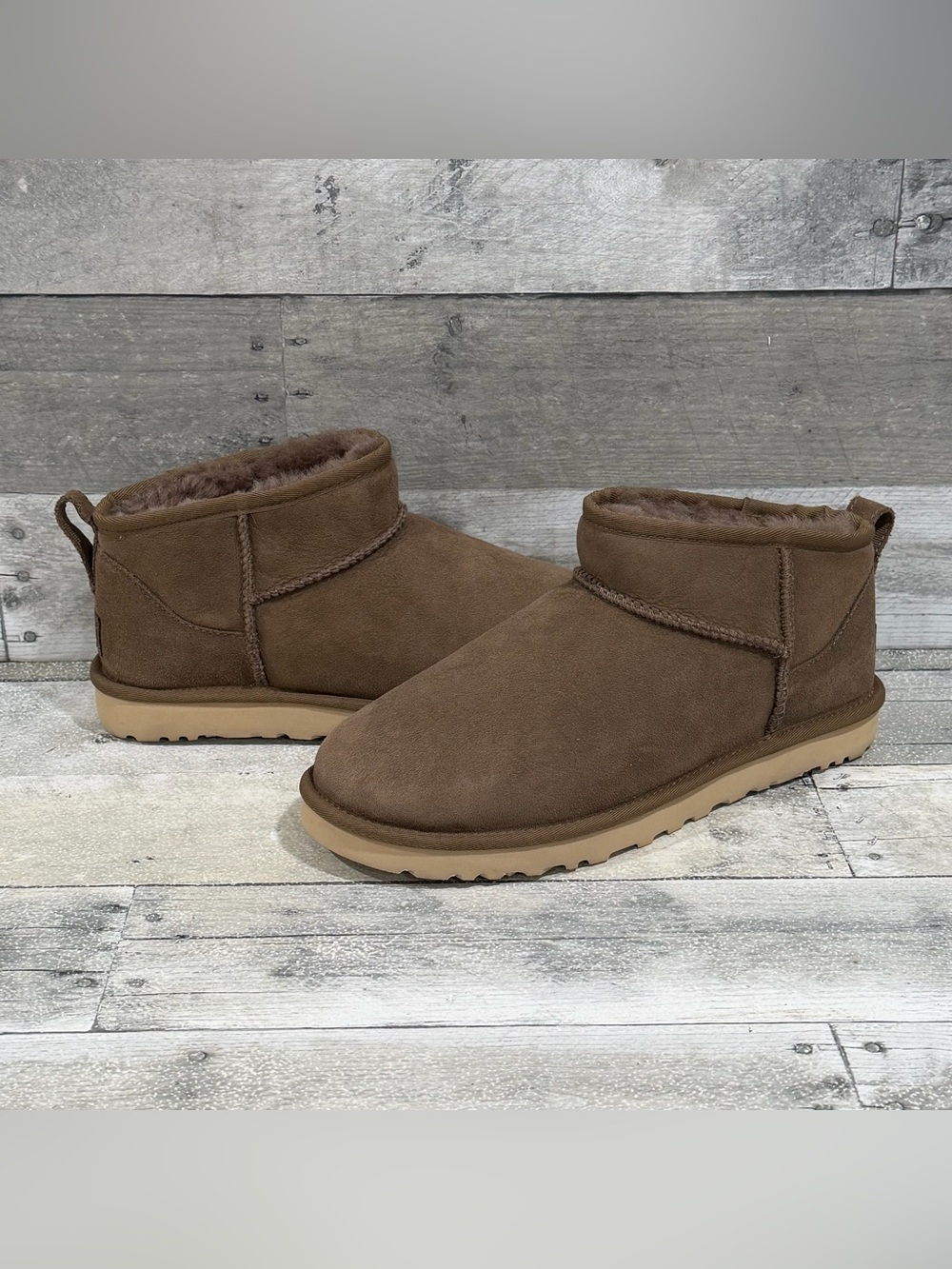 UGG Classic Ultra Mini Boot In Hickory - Size - 9 .US Men’s